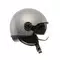 MOMODESIGN FGTR EVO MATT GREY / CERULEAN GREY - JET HELMET WITH DUAL VISOR E2206