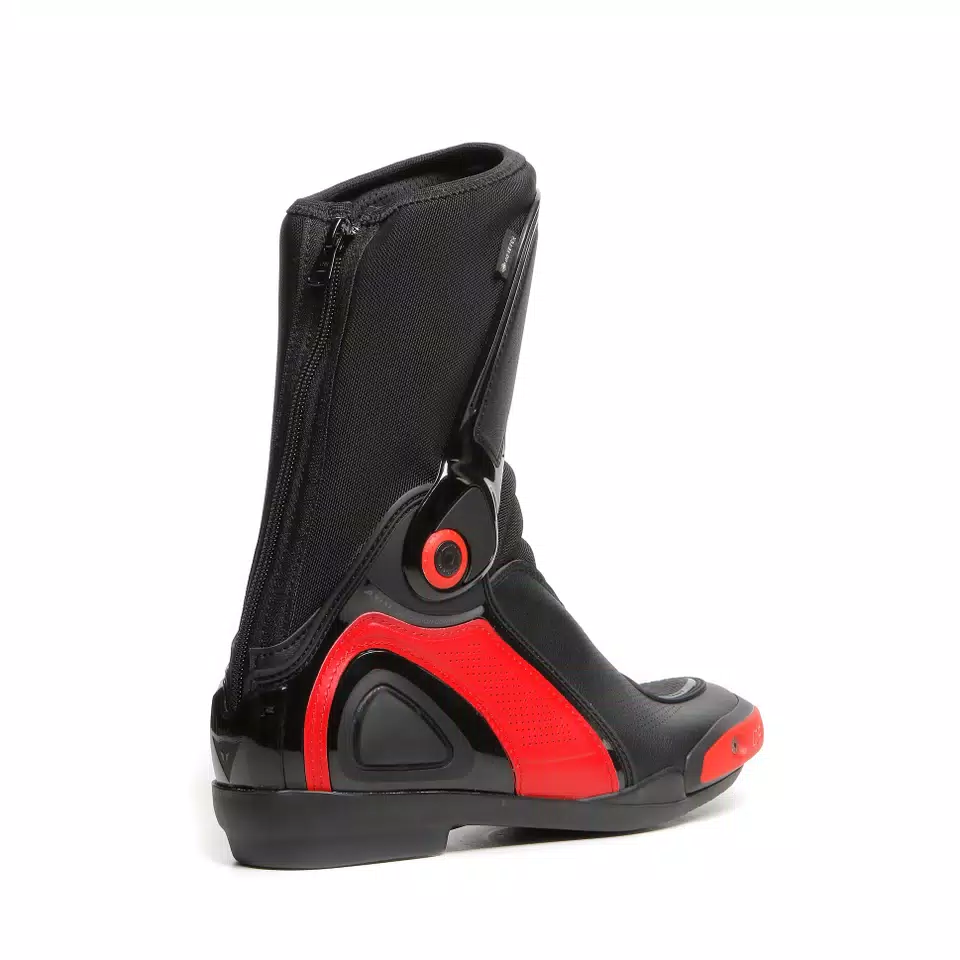 SPORT MASTER GORE-TEX® - MEN'S WATERPROOF MOTORCYCLE BOOTS - BLACK/LAVA-RED - 3