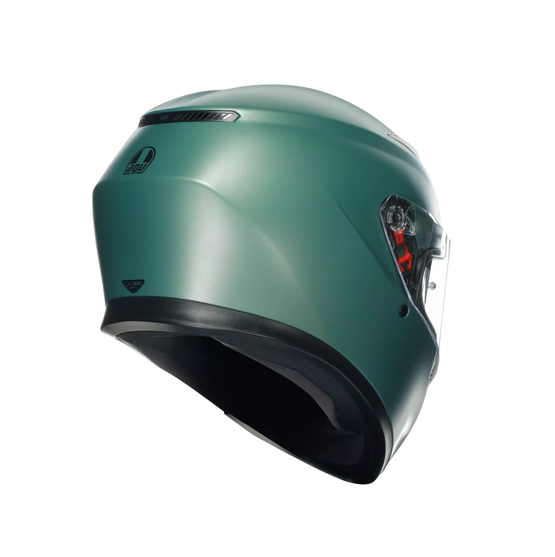 K3 MONO MATT SALVIA GREEN - MOTORBIKE FULL FACE HELMET E2206