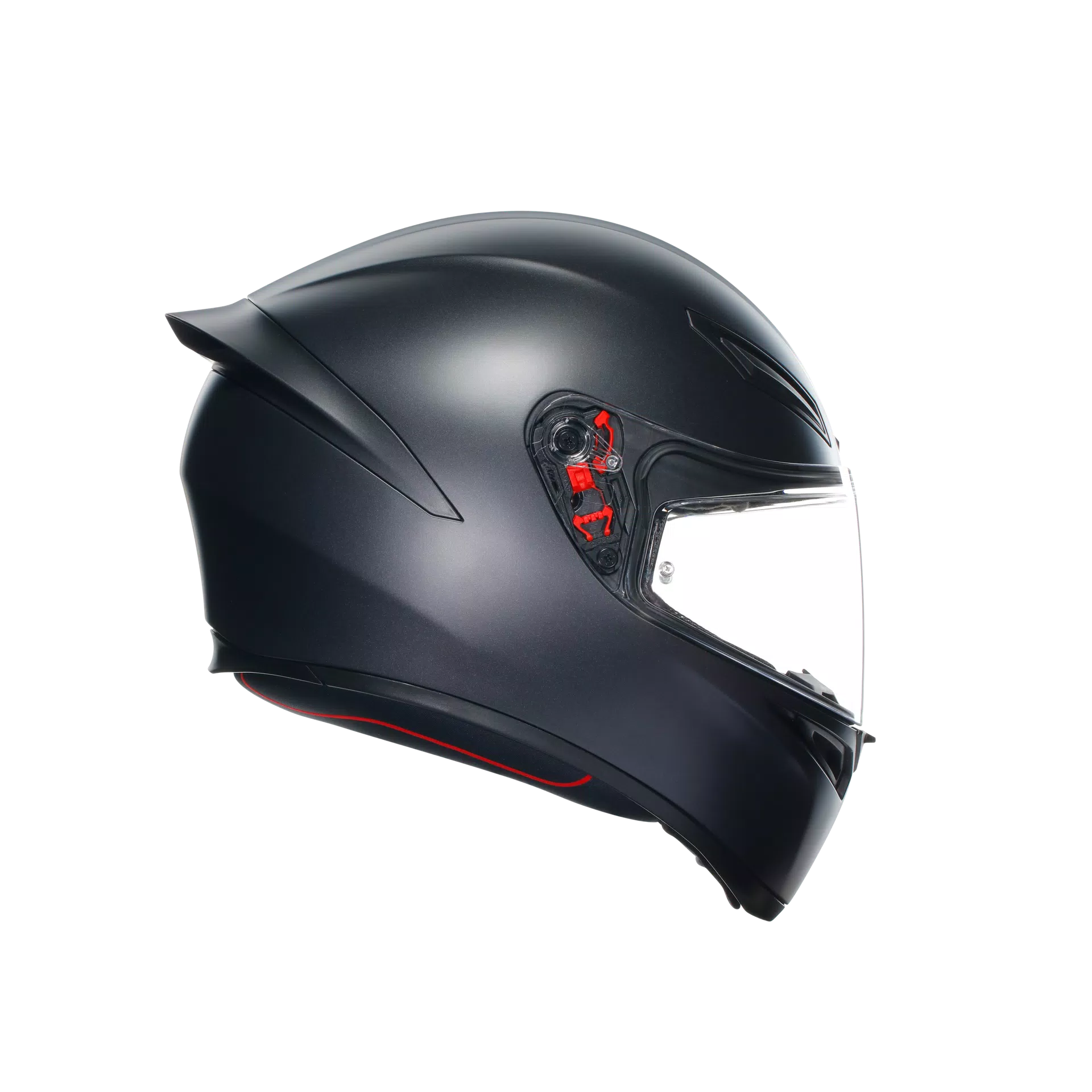 K1 S MATT BLACK - MOTORBIKE FULL FACE HELMET E2206
