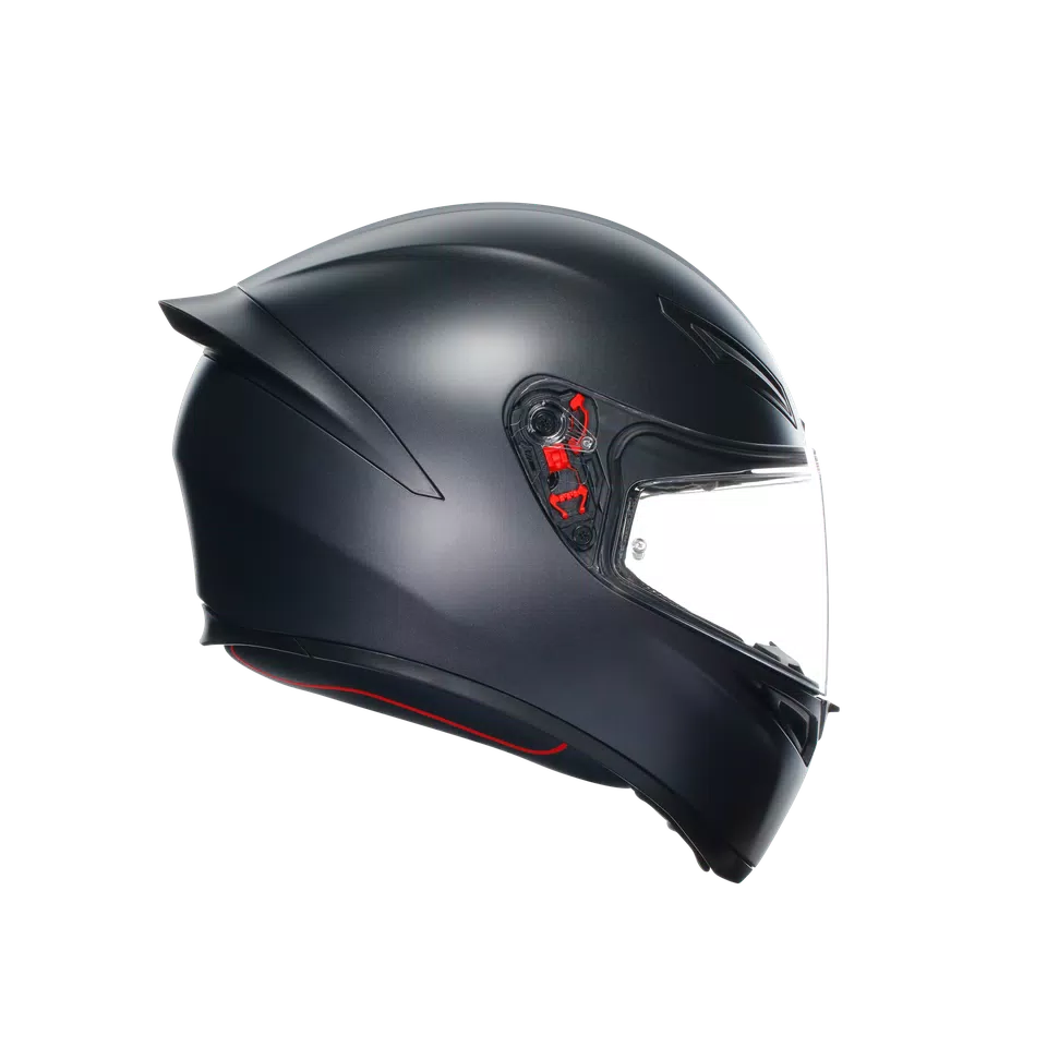 K1 S MATT BLACK - MOTORBIKE FULL FACE HELMET E2206 -  - 3