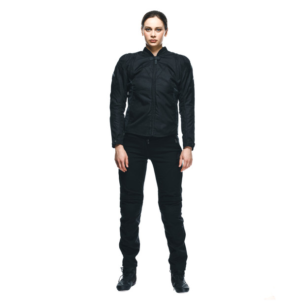 drake-2-air-pantaloni-moto-estivi-in-tessuto-donna-black-black image number 2