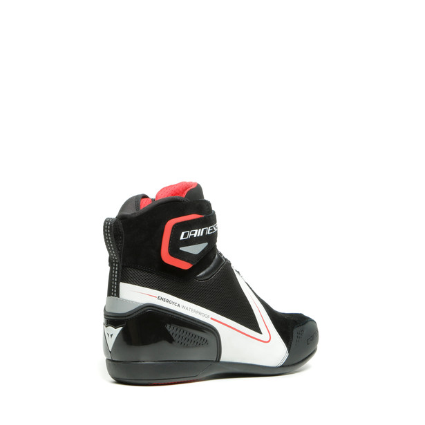 energyca-d-wp-scarpe-moto-impermeabili-uomo-black-white-lava-red image number 2