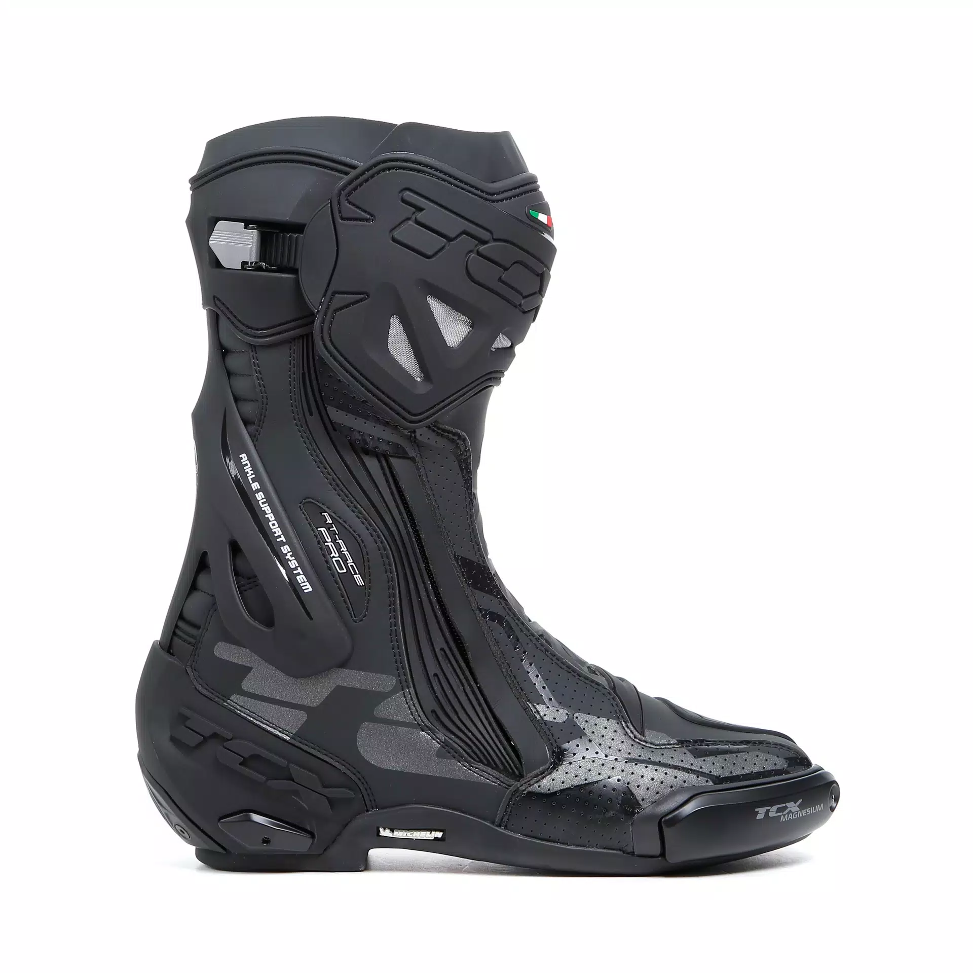 RT-RACE PRO AIR RACING MOTORRADSTIEFEL HERREN - SCHWARZ/REFLEX