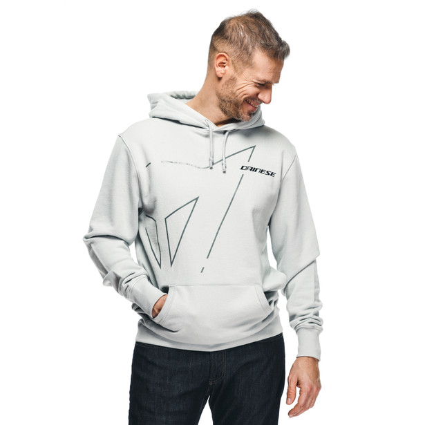 outline-hoodie-glacier-gray-dark-gray image number 2