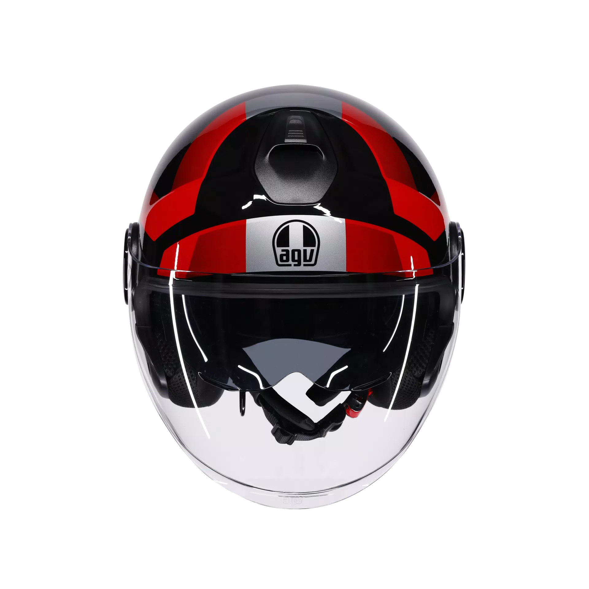 ETERES AGV E2206 - CAMOGLI BLACK/RED/PURPLE