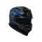 K7 AGV E2206 MPLK - GENISYS MATT BLACK/BLUE/GREY