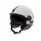 MOMODESIGN FGTR EVO WHITE QUARZ / BLACK - JET HELMET WITH DUAL VISOR E2206