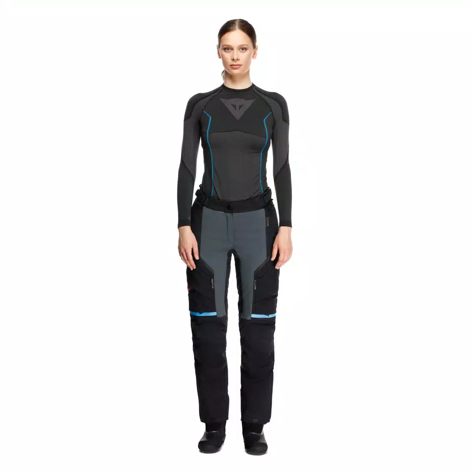 MANGEN ABSØLUTESHELL™ PRO - WOMEN'S TOURING MOTORCYCLE PANTS - EBONY/BLACK - 3