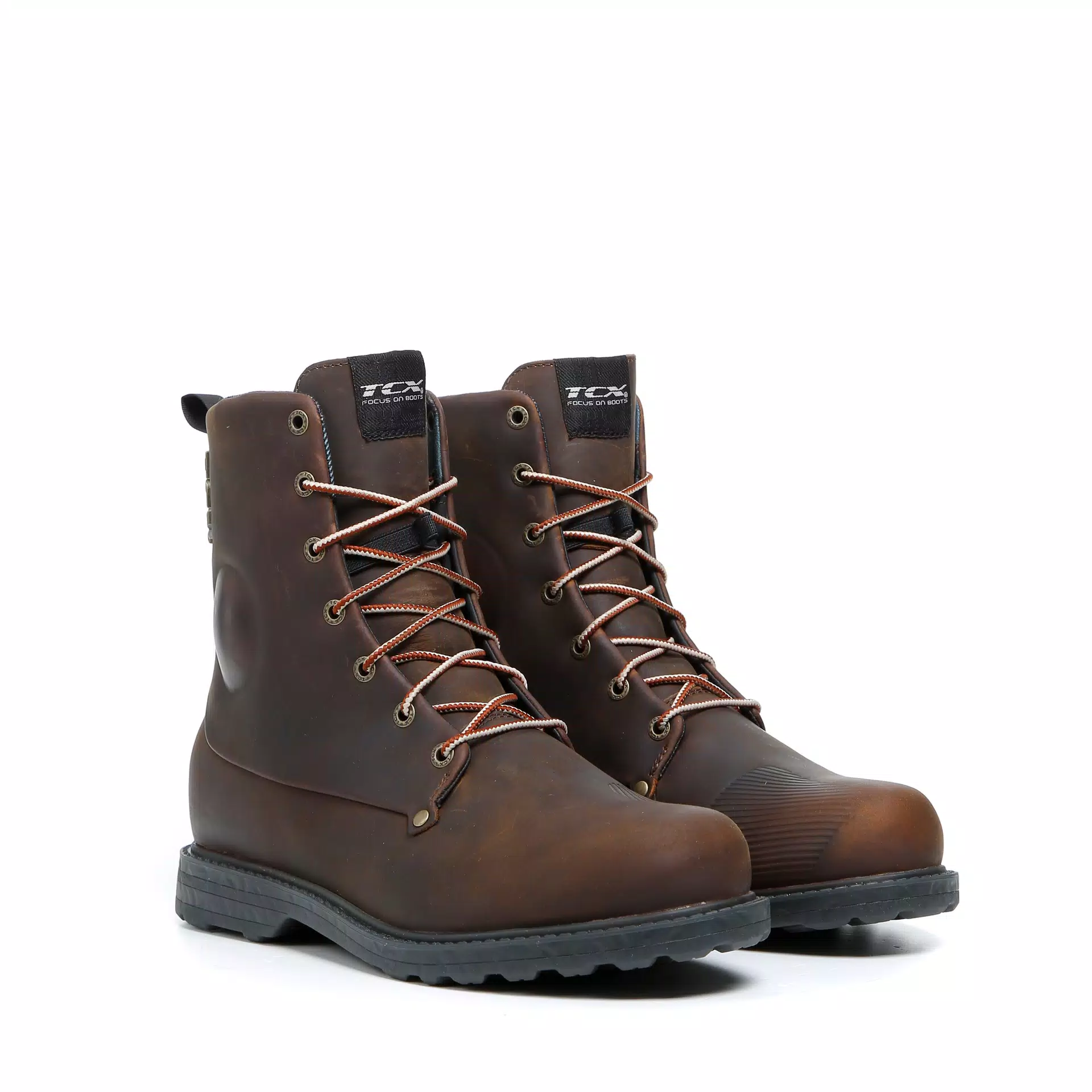 BLEND 2 WP MEN'S WATERPROOF MOTORCYCLE BOOTS - BROWN