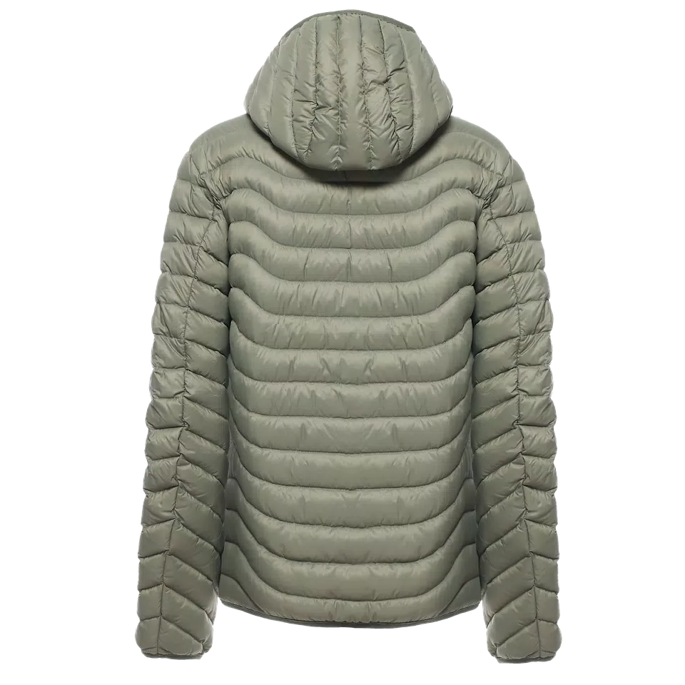 WOMEN'S LIGHT SKI DOWN JACKET - DEEP-LICHEN-GREEN - 2