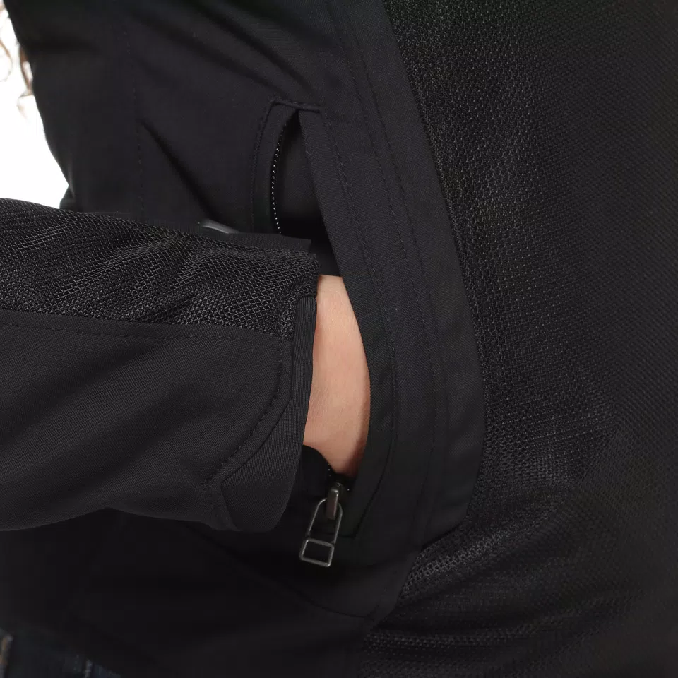 AIR FRAME 3 TEX JACKET WMN - BLACK/BLACK/BLACK - 8