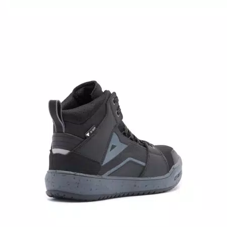 SUBURB D-WP - DAMES WATERDICHTE MOTORFIETS SCHOENEN - BLACK/IRON GATE/METAL - 3