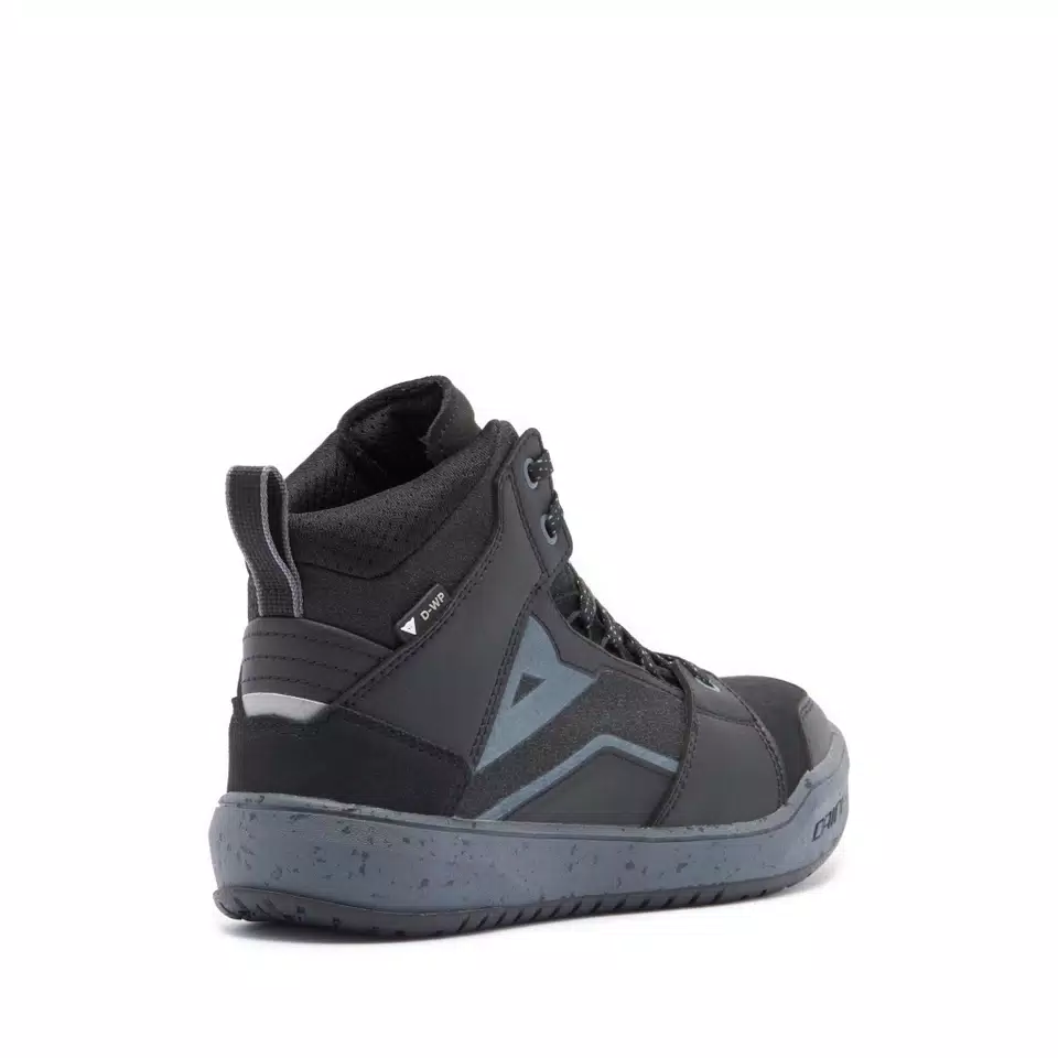 SUBURB D-WP - WOMEN'S WATERPROOF MOTORCYCLE SHOES - BLACK/IRON GATE/METAL - 3