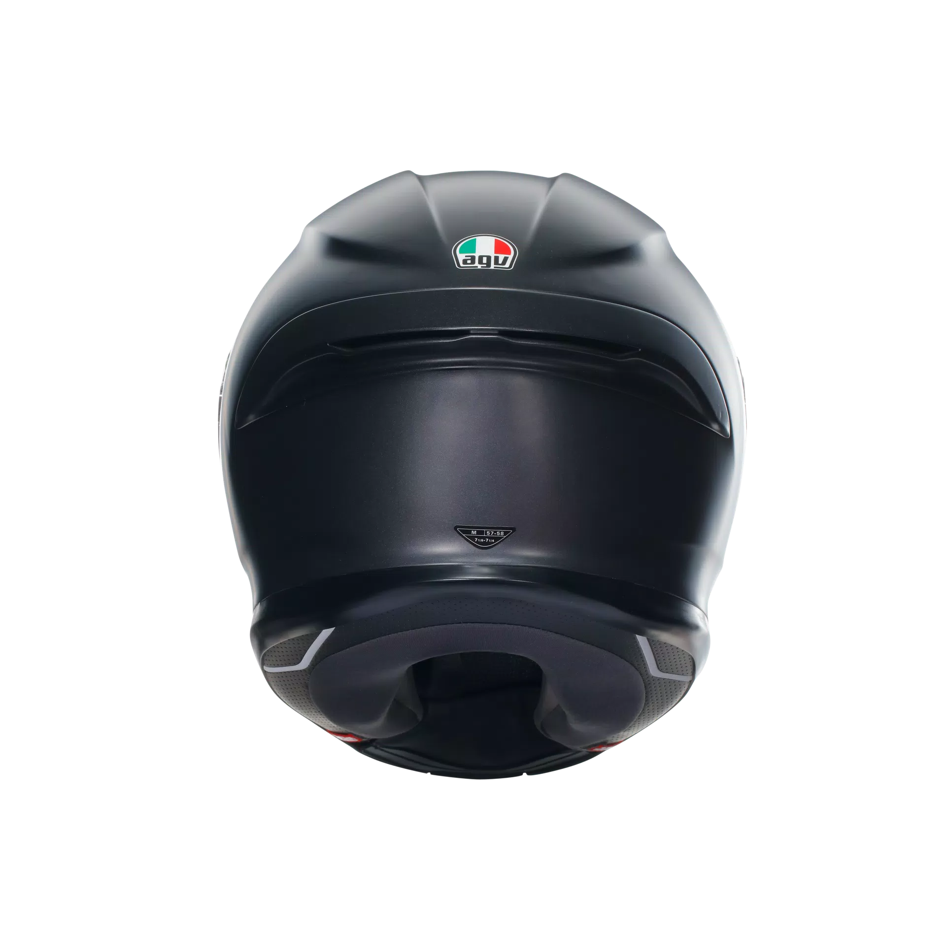 K6 S MATT BLACK - MOTORBIKE FULL FACE HELMET E2206