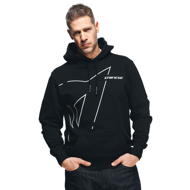 outline-hoodie-black-glacier-gray image number 2