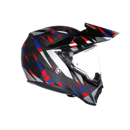 AX9 AGV E2206 MPLK - STEPPA CARBON/RED/BLUE -  - 3