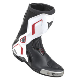 TORQUE D1 OUT LADY BOOTS BLACK/WHITE/LAVA-RED- Leder