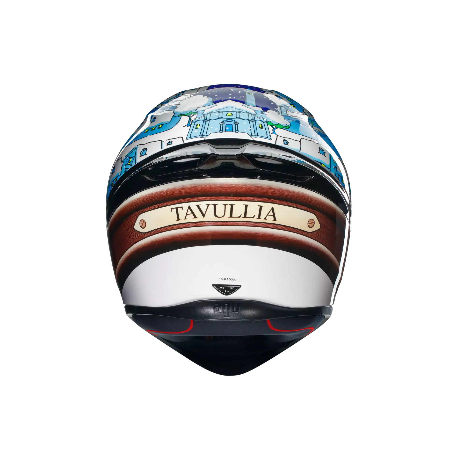 K1 S ROSSI WINTER TEST 2017 - MOTORBIKE FULL FACE HELMET E2206
