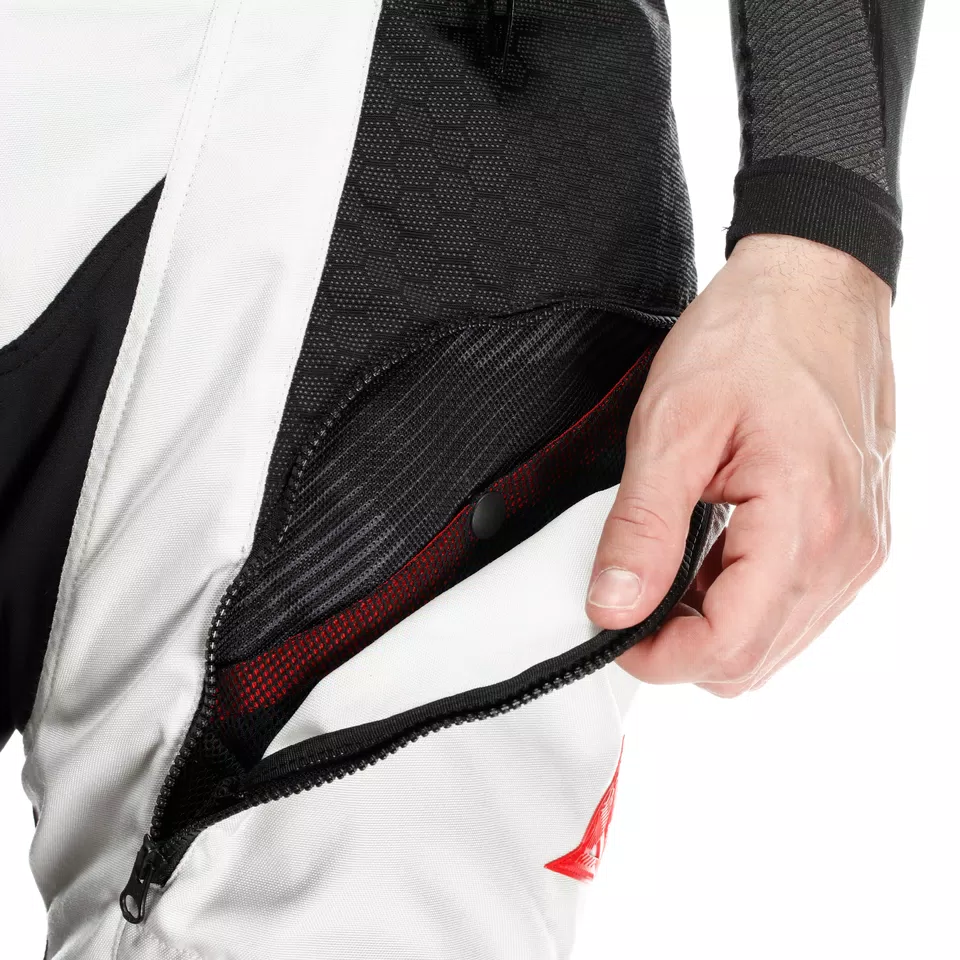 SUPER ADVENTURE ABSØLUTESHELL™ - MEN OFF-ROAD MOTORCYCLE PANTS - BLACK/GLACIER-GREY/RED - 13