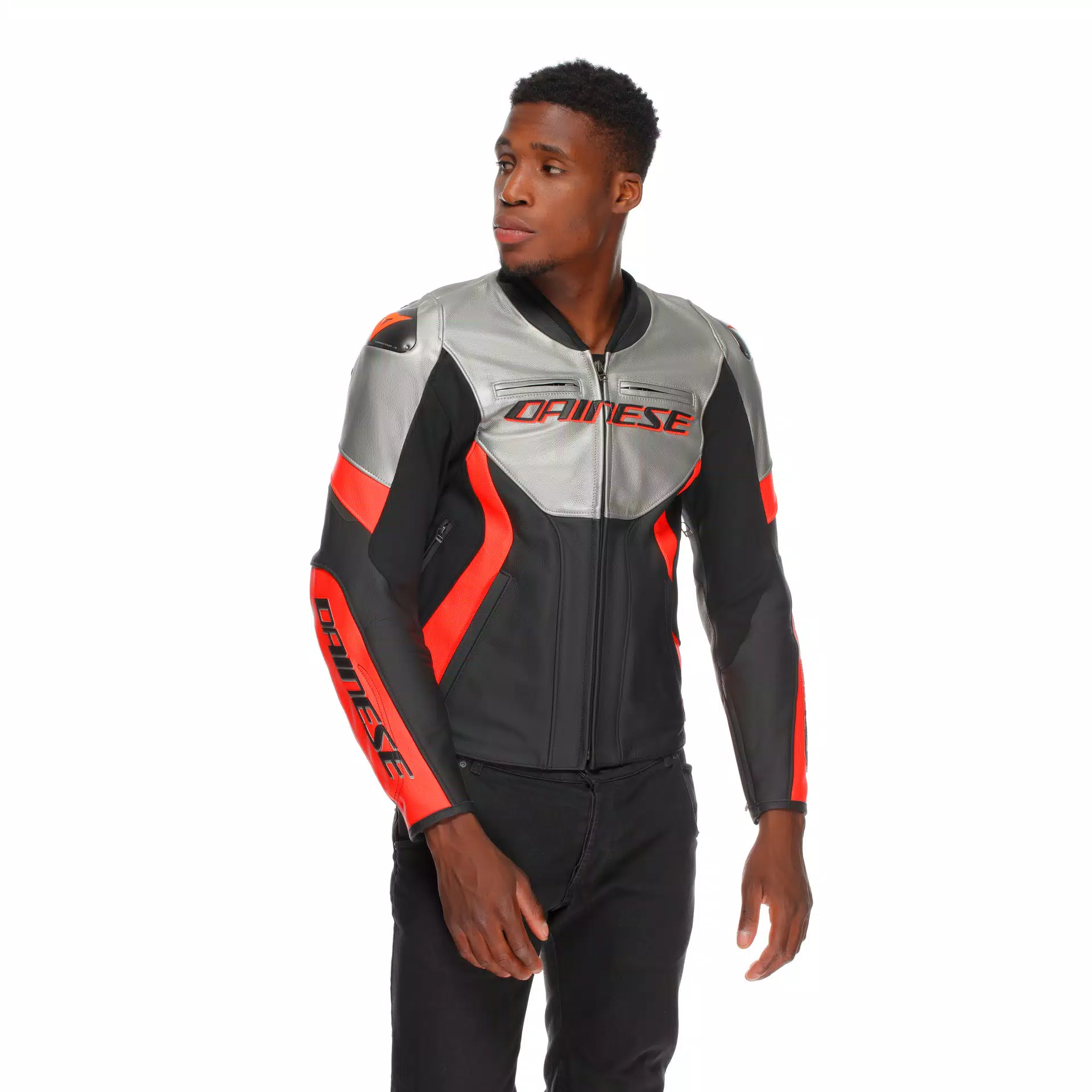 RACING 5 - MEN LEATHER MOTORCYCLE JACKET
