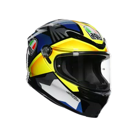 K6 AGV DOT(ECE) MULTI MPLK - JOAN BLACK/BLUE/YELLOW -  - 1