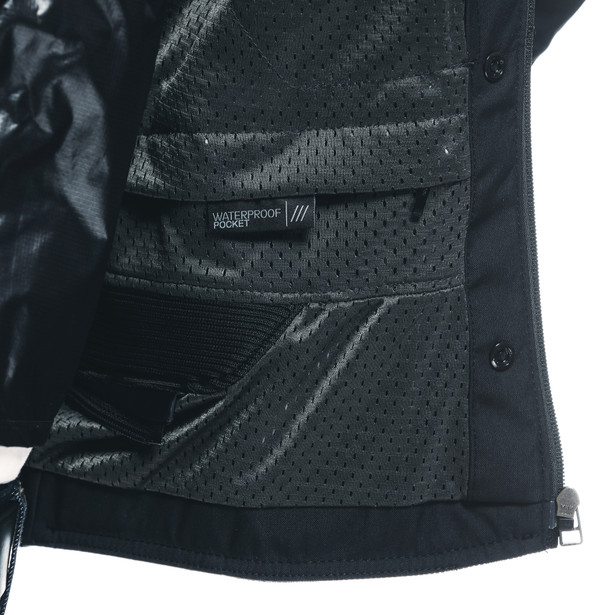 air-frame-3-tex-giacca-moto-estiva-in-tessuto-uomo-black-black-white image number 10