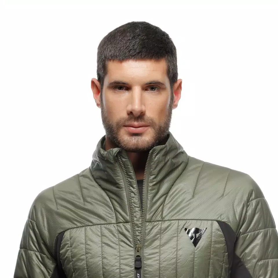 MEN'S THERMAL INNER PADDED SKI JACKET - DEEP-LICHEN-GREEN - 8