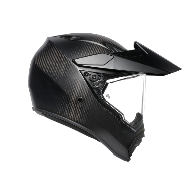 ax9-mono-matt-carbon-motorbike-full-face-helmet-e2206 image number 2