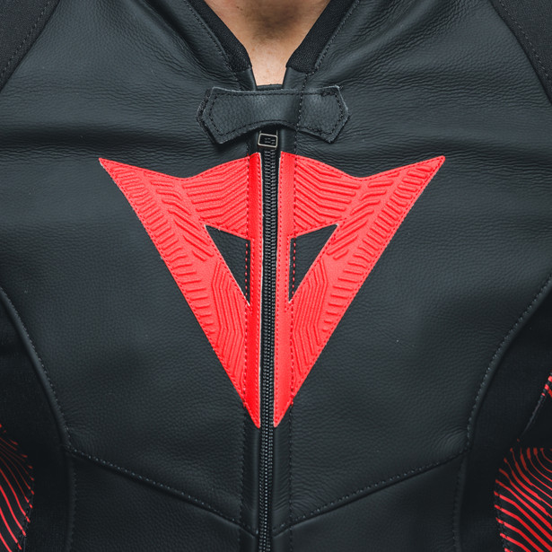 avro-5-giacca-moto-in-pelle-uomo-black-red-lava-white image number 5