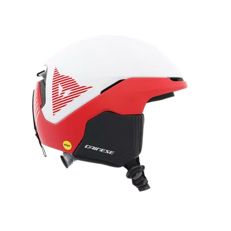 NUCLEO MIPS CASQUE DE SKI - LILY WHITE/RACING RED - 5