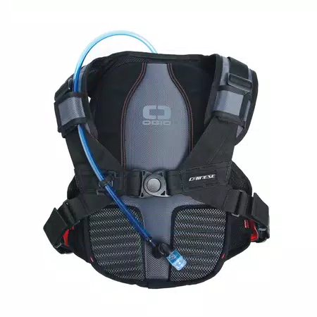 ALLIGATOR - MOTORFIETS RUGZAK MET WATERZAK - BLACK/RED - 4
