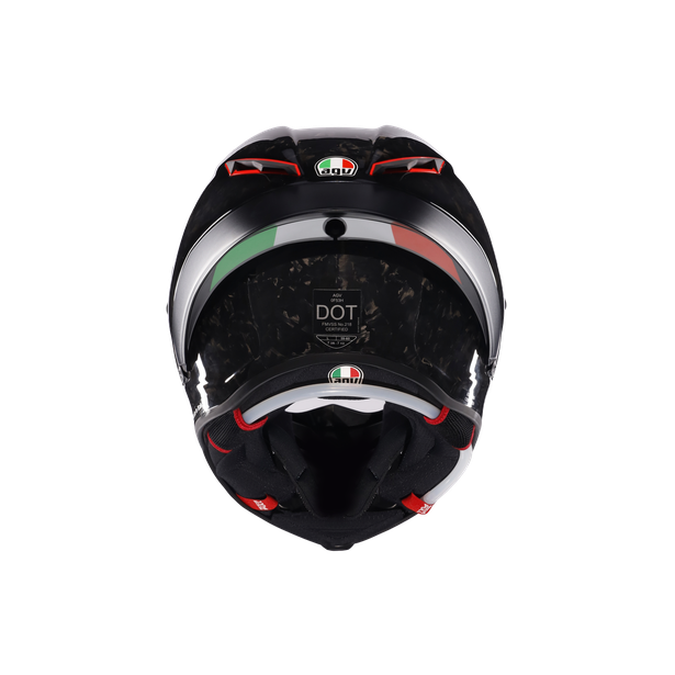 pista-gp-rr-italia-carbonio-forgiato-motorbike-full-face-helmet-e2206-dot image number 4