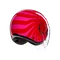 ETERES TROPEA RED/PINK - MOTORBIKE OPEN FACE HELMET E2206
