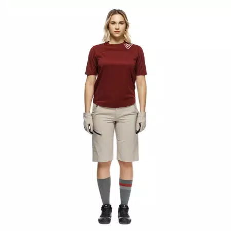 HG OMNIA JERSEY SS - WOMEN'S SHORT SLEEVE BIKE T-SHIRT - WINDSOR WINE - 3
