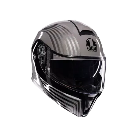 STREETMODULAR ISEO GREY/BLACK - MOTORBIKE FLIP UP HELMET E2206 -  - 1