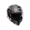 STREETMODULAR ISEO GREY/BLACK - MOTORBIKE FLIP UP HELMET E2206