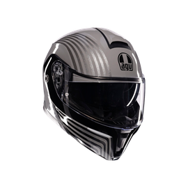 STREETMODULAR ISEO GREY/BLACK - CASCO MOTO MODULAR E2206