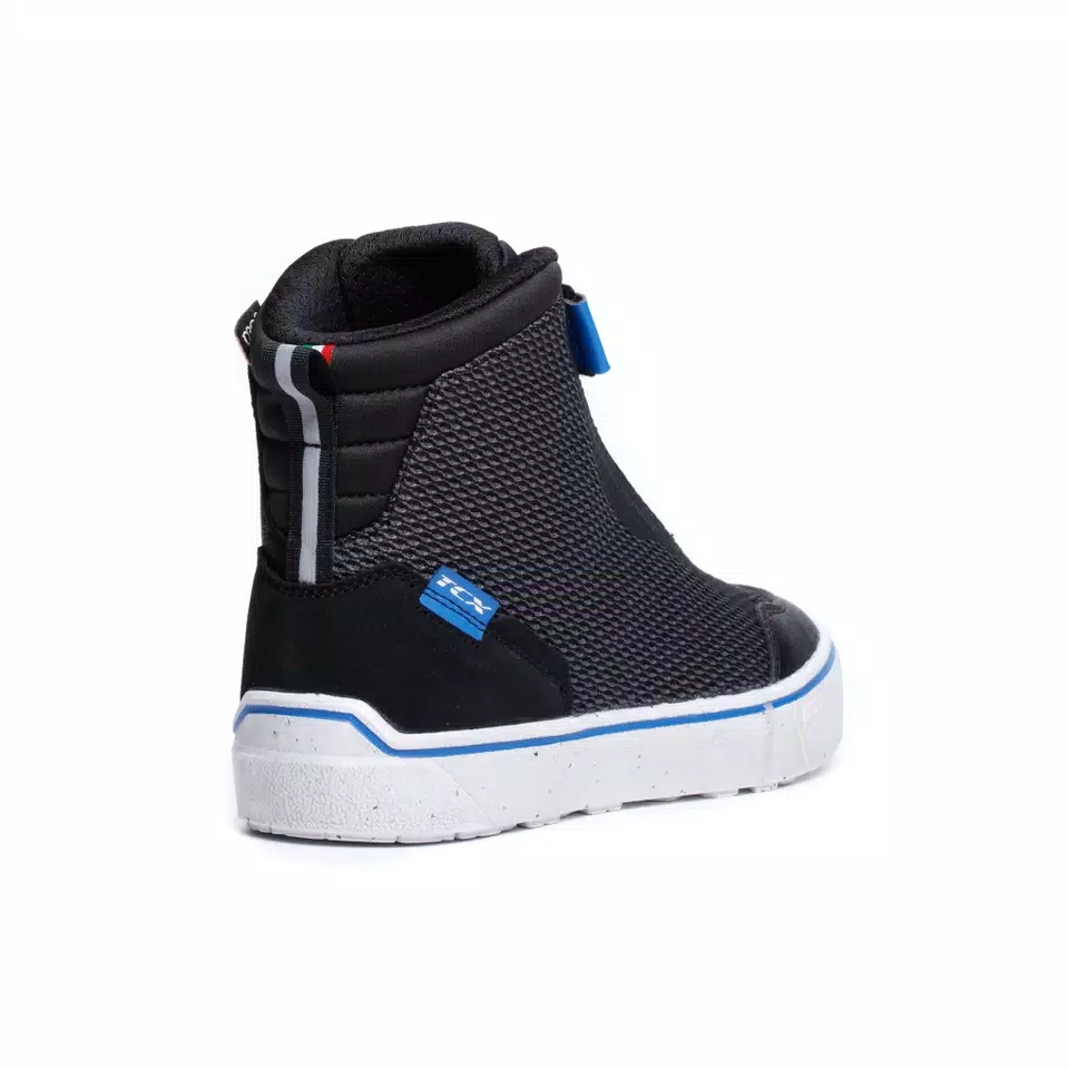 IKASU 2 AIR SUMMER MOTORCYCLE SHOES WOMEN - BLACK/ELECTRIC BLUE -  - 3
