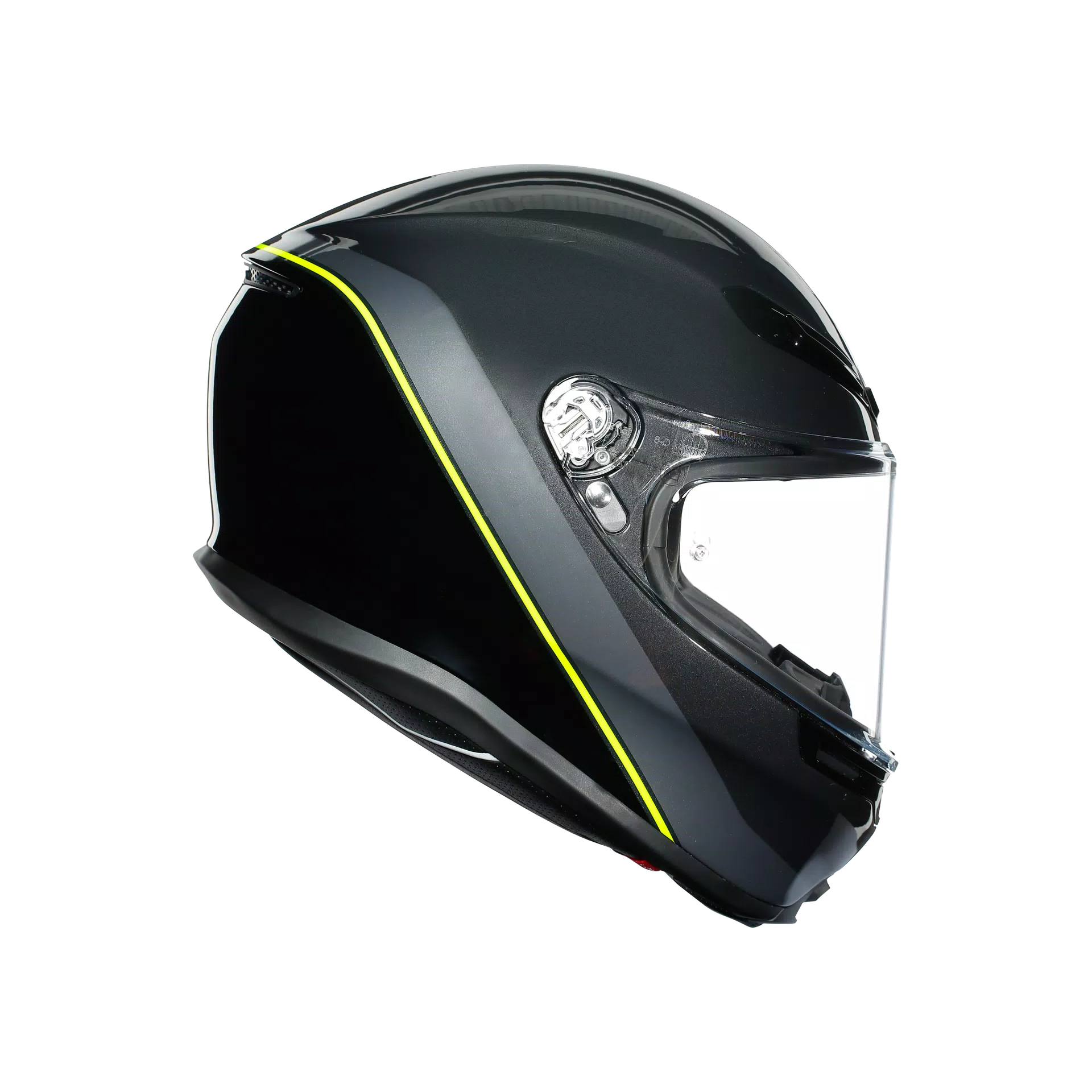 K6 E2205 MULTI - MINIMAL GUNMETAL/BLACK/YELLOW FLUO