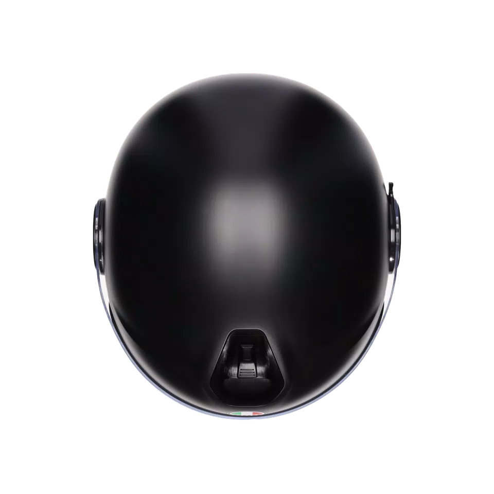 ETERES MONO MATT BLACK - MOTORBIKE OPEN FACE HELMET E2206 -  - 7