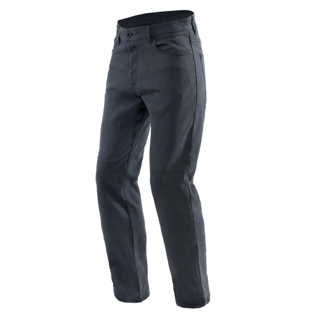 casual-regular-pantaloni-moto-in-tessuto-uomo-blue image number 0