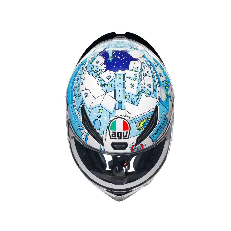 K1 S ROSSI WINTER TEST 2017 - MOTORBIKE FULL FACE HELMET E2206 -  - 8