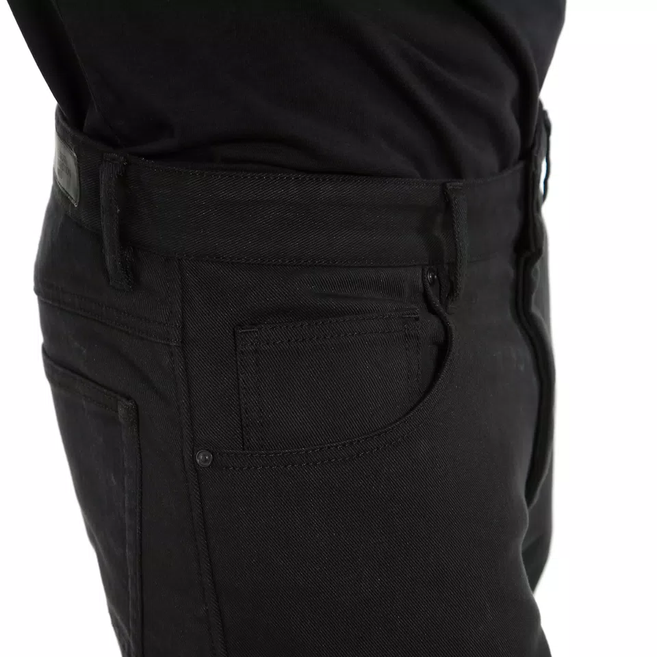 CASUAL REGULAR - MEN'S MOTORCYCLE PANTS IN FABRIC - BLACK - 6