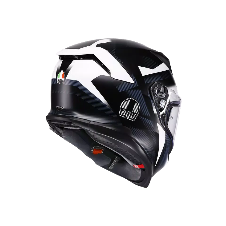 K7 MPLK GLIMPSE MATT BLACK/WHITE - MOTORRAD INTEGRAL-HELM E2206 -  - 6