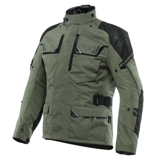 ladakh-3l-d-dry-giacca-moto-impermeabile-uomo-army-green-black image number 0