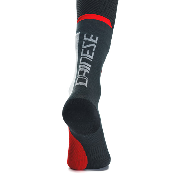 thermo-mid-socks-black-red image number 8