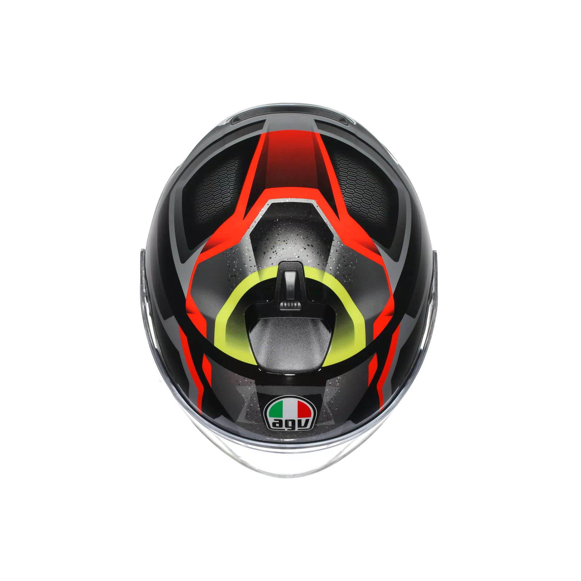 IRIDES AGV E2206 - ZURIGO BLACK/RED/YELLOW FLUO