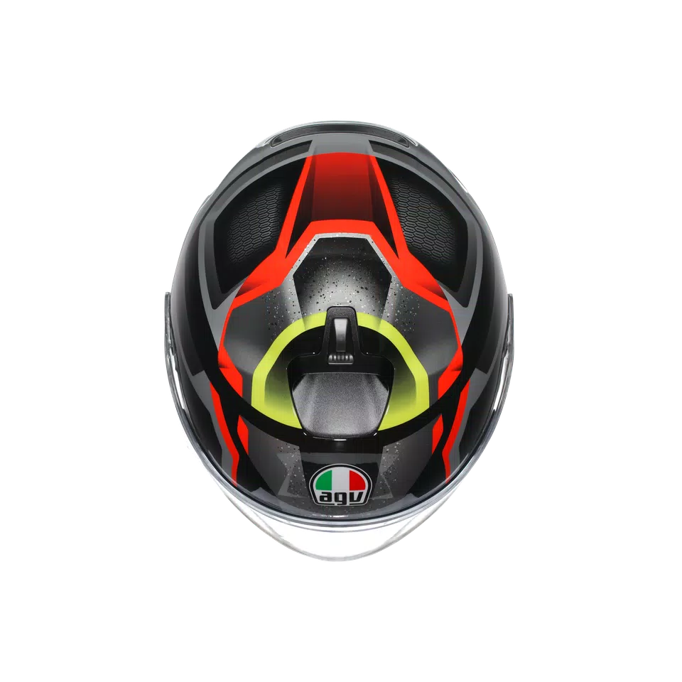 IRIDES AGV E2206 - ZURIGO BLACK/RED/YELLOW FLUO -  - 6