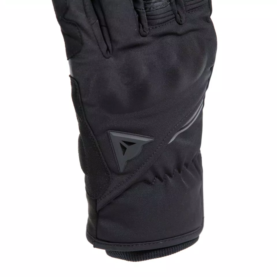 TRENTO D-DRY®- MEN'S WATERPROOF MOTORCYCLE GLOVES - BLACK/BLACK - 10